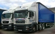 haulage contractor, transport, Kilmarnock, UK